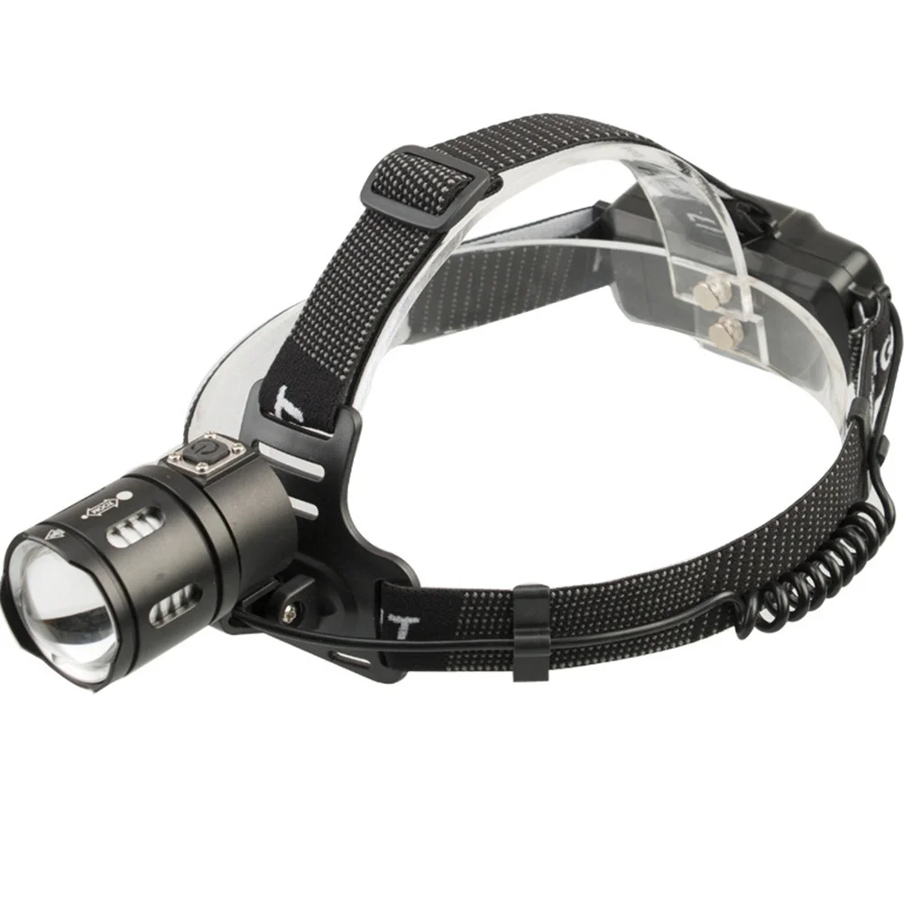 

Durable LED Headlamp Lightweight Easy Carry for Running Hiking Camping Reading Fishing Jogging Night Sports No