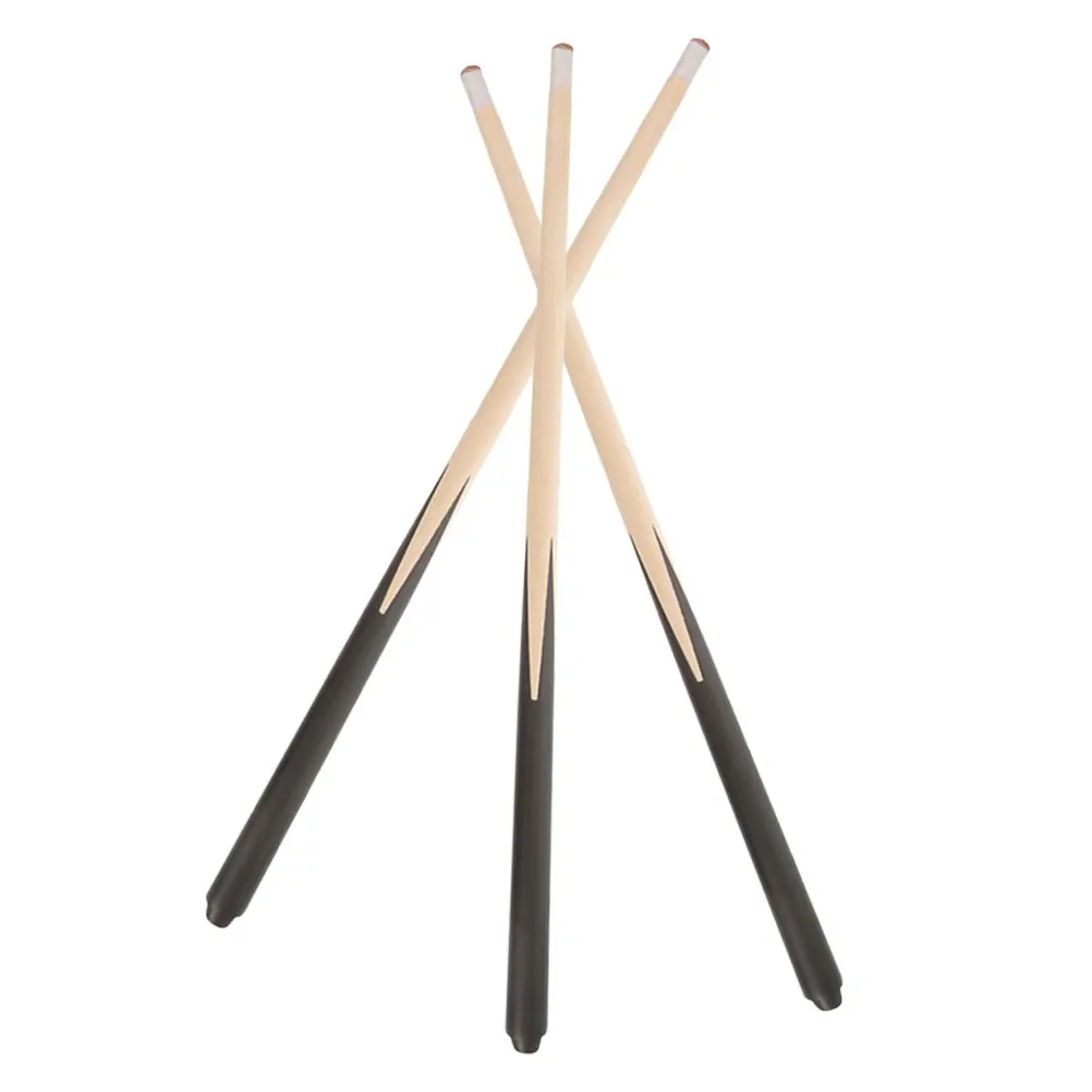

3 Pcs Mini Pool Cue Bridge Stick Nine Ball Club Sticks Short Billiard Accessory Wood Billiards Tool Rod Child Cues for Men