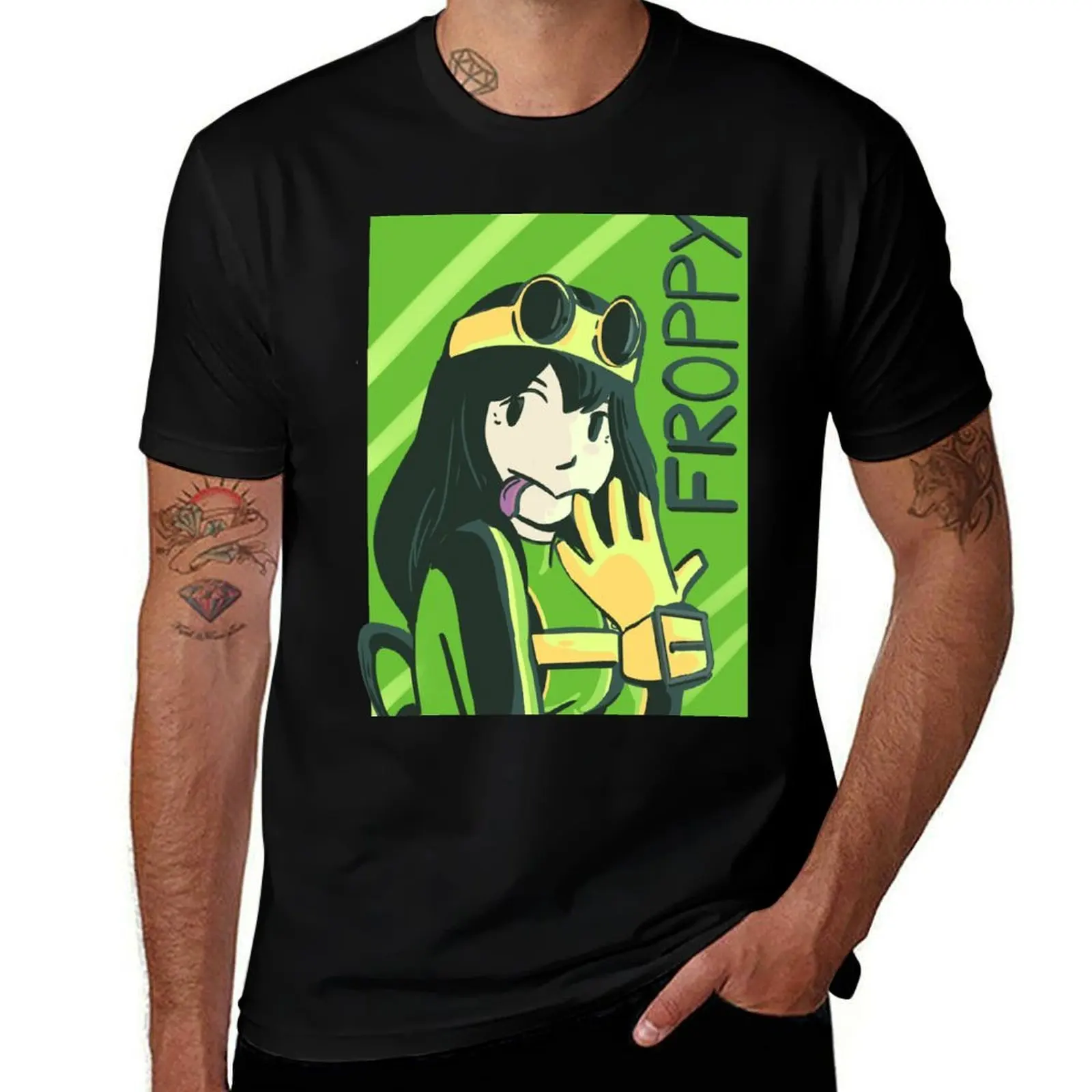 

froppy T-Shirt t shirts for man pack white man t shirt summer T-Shirt