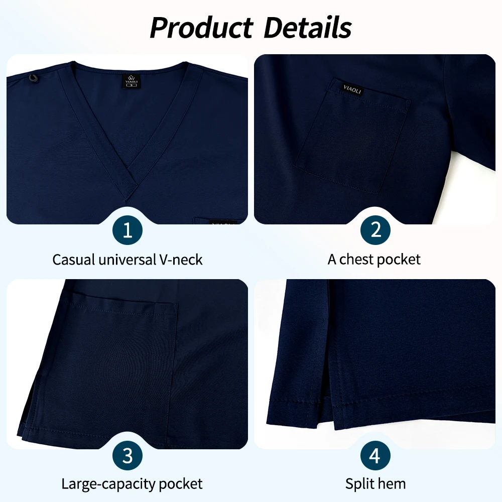 Ensemble de blouses pour femmes, accessoires d'infirmière, uniformes de chirurgie médicale, unisexe, Slim, confortable, vêtements de travail cliniques pour hommes, combinaison de jogging pour salle d'opération