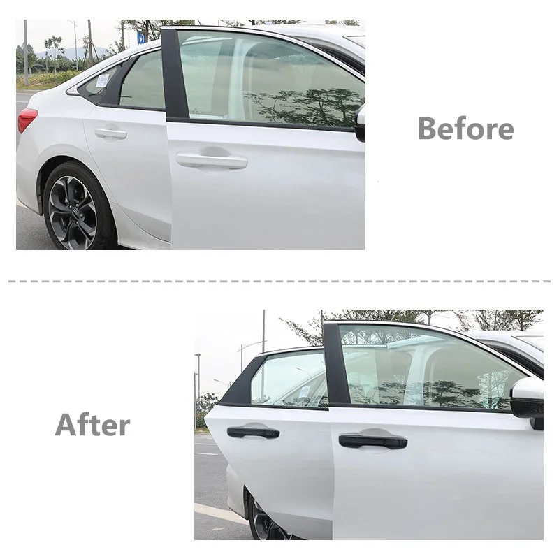 4Pcs/set Door Handle Trim Covers For Honda Civic 11th 2022 2023 2024 Sedan Hatchback Car-Styling Exterior Parts ABS Accessories