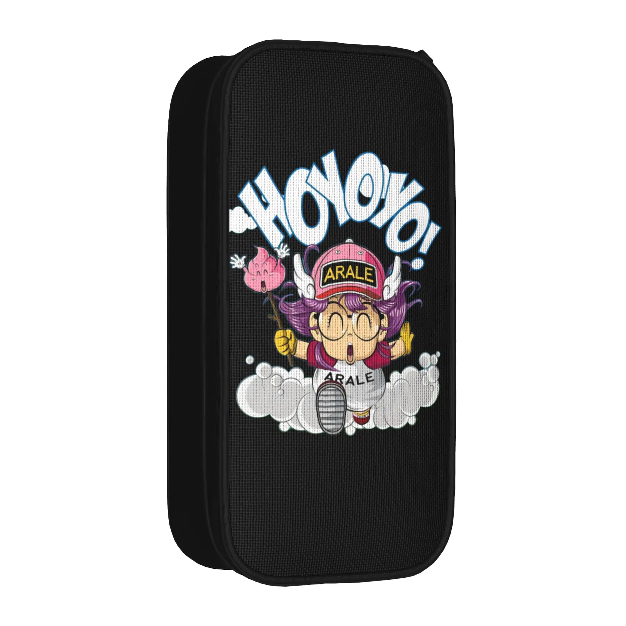 Dr. Slump Arale Federmäppchen aus Segeltuch, für Mädchen und Jungen, Retro-Stil, großes Fassungsvermögen, für den Schulanfang, Federmäppchen für Schreibwaren