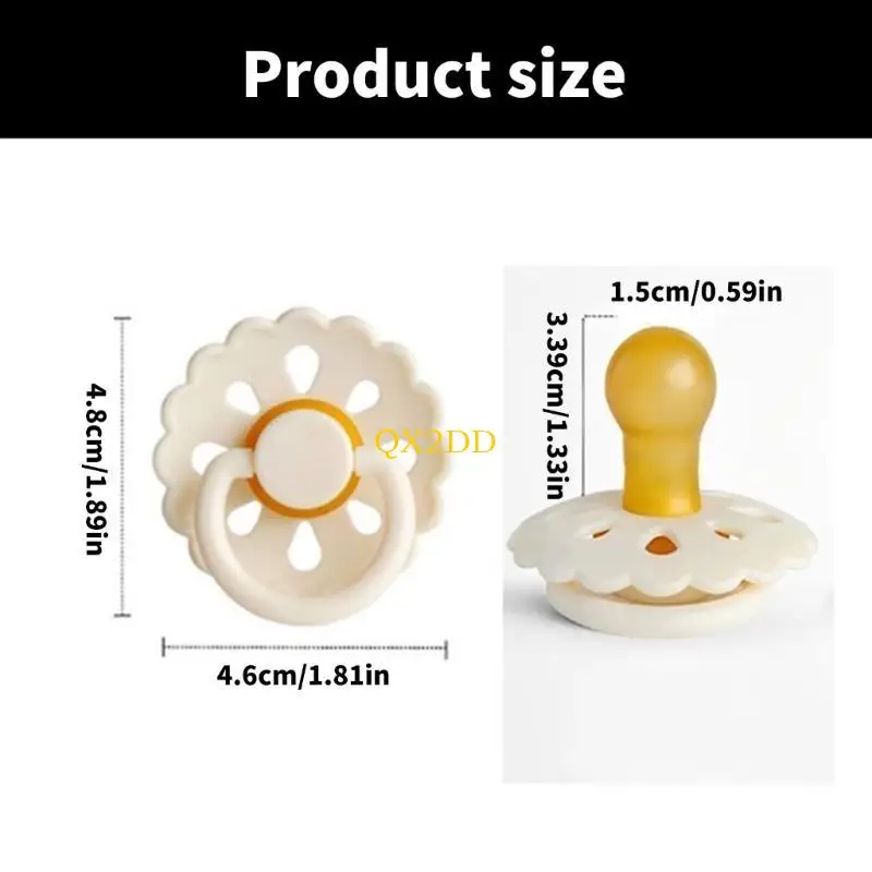 Baby Pacifier Comfortable Silicone Soothing Pacifier Soothes Anxiety and Stress