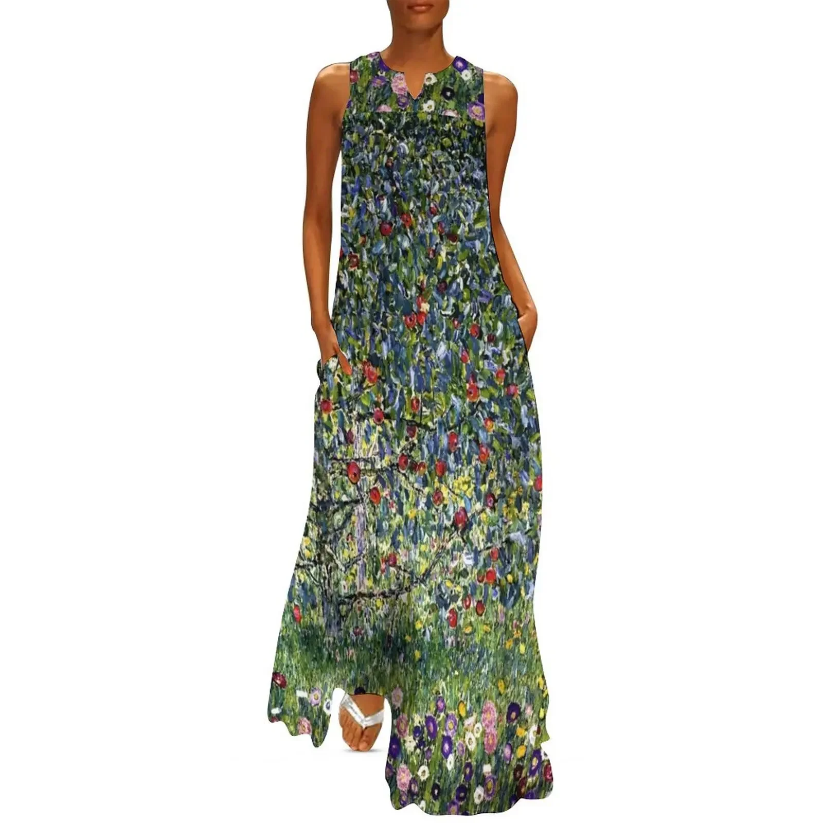 

Apple tree - Gustav Klimt Long Dress dress for women summer dresses for prom summer woman dress 2025