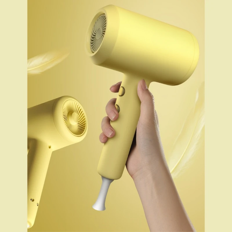 جهاز كهربائي محمول قوي للشعر عالي السرعة ، مجفف هواء ، تدفق هواء ، ضوضاء منخفضة ، درجة حرارة ثابتة ، شائع