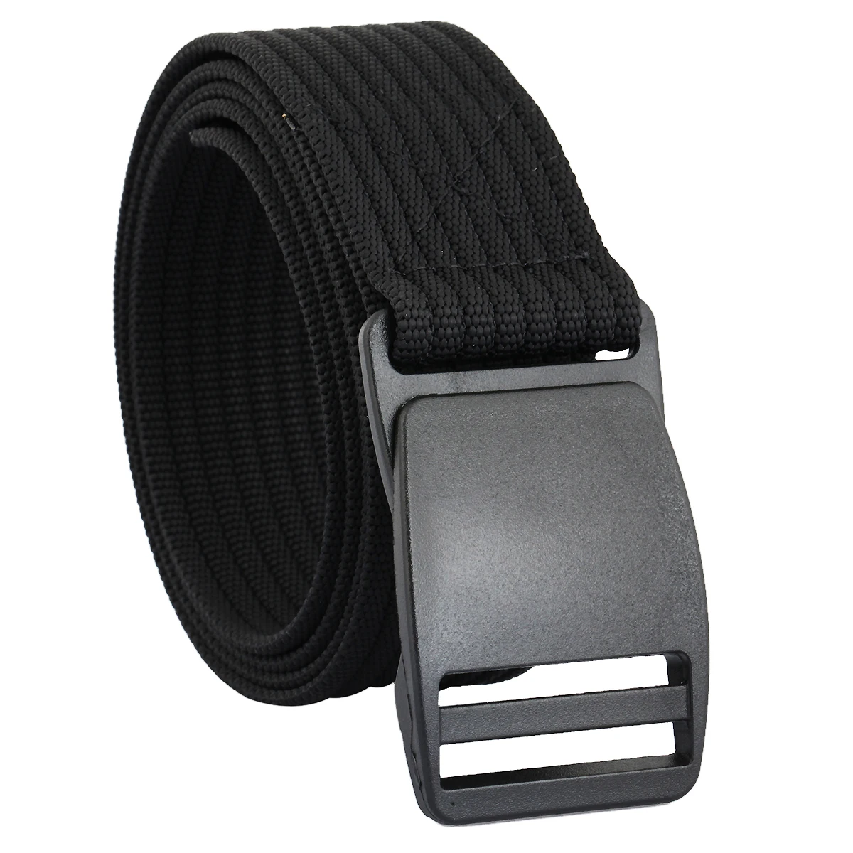 

Casual Men's Belt Solid Color Fashion Nylon Belts Canvas Waist Belt Long Waistband For Jeans Pants