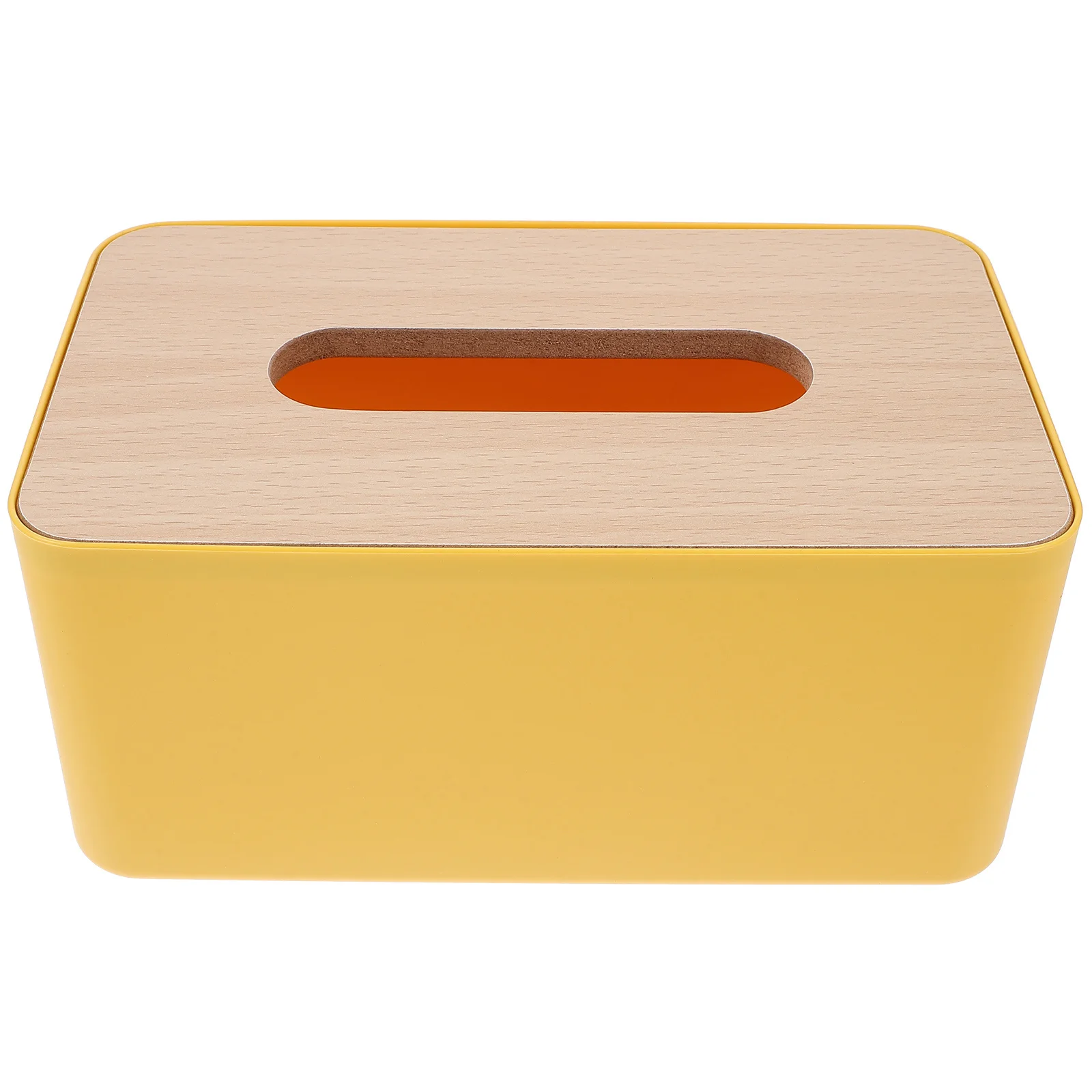 

Wooden Lid Tissue Box Holder Decorative Napkin Storage Case For Home Office Desktop Japanese Style Tissue Organizer
