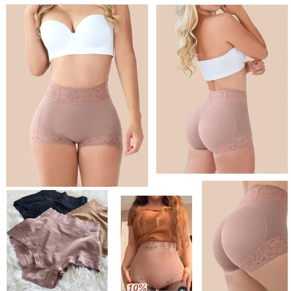 Reducing and Shaping Girdles for Women Hip Lifter Booty Tummy Control Shapewear Panties Buttocks and Hip Fillings