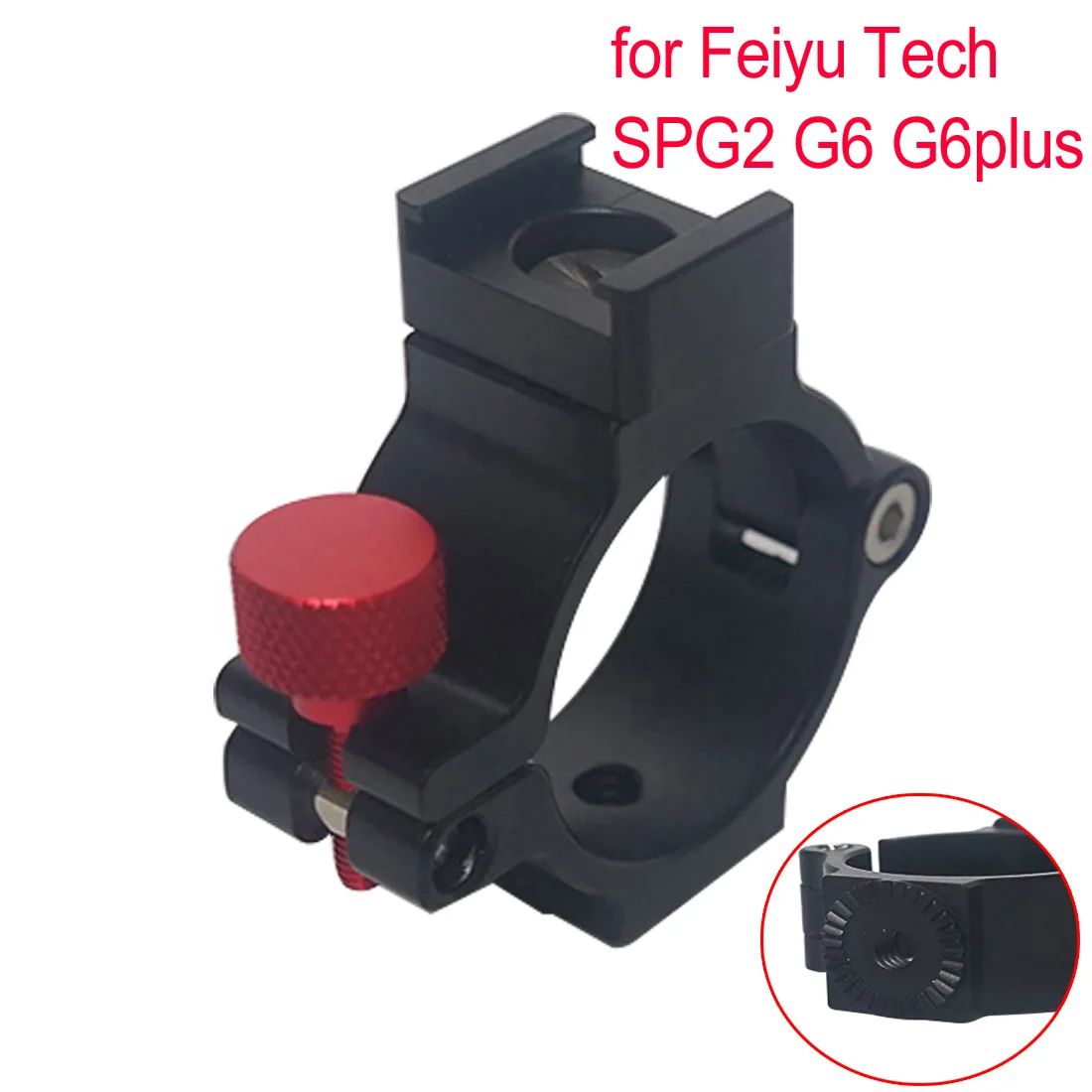 Gimbal Verlängerung Clip Montieren Mic Licht Monitor 1/4 Adapter für DJI Ronin S /RONIN SC Kran 2 Glatte 4 SPG2 G6 Plus Stabilisator – Detail 35