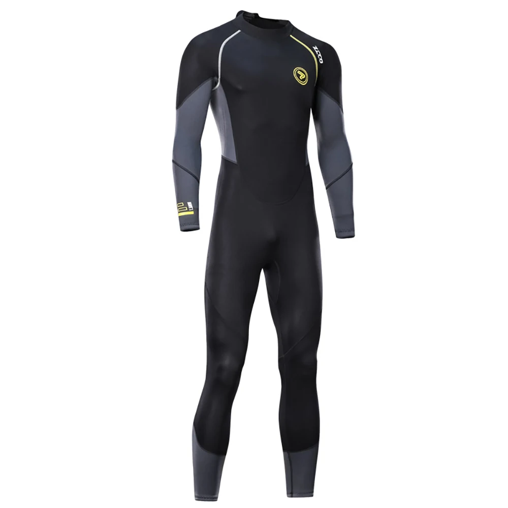 1.5mm Long Wetsuit Men Neoprene Material Warm Fleece Lining Outdoor Swimming Kayaking Surfing Drifting Wetsuit M-4XL