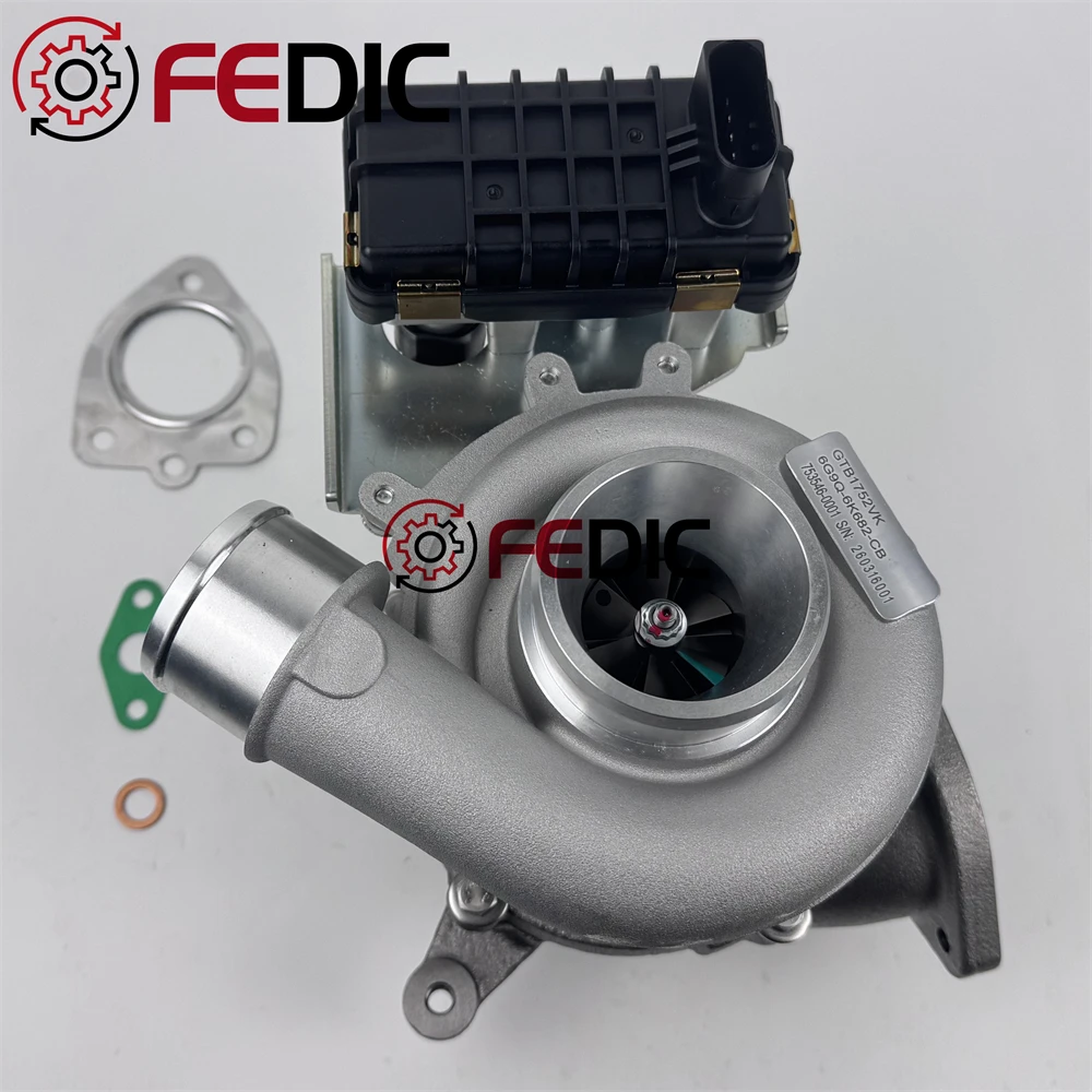 GTB1752VK Turbocharger 753546 LR003578 full turbo for Land Rover Freelander II 2.2 TD4 112/118 Kw DW12B
