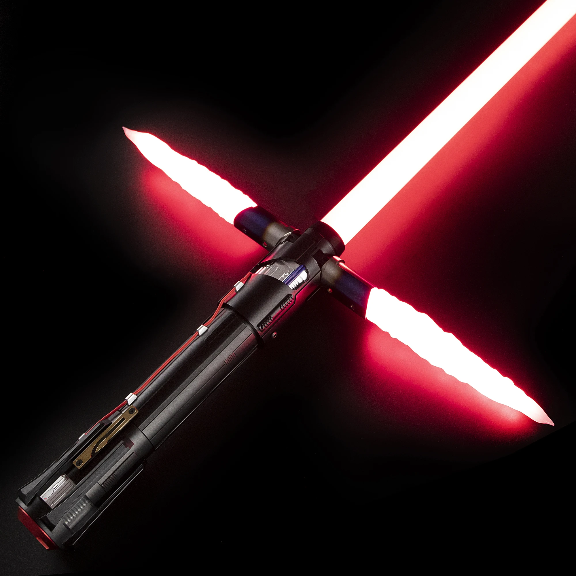 LGT Saberstudio Kylo Ren Xeno3.0 Bluetooth Lightsaber Metal Hilt Infinite Color Changing with 34 Sound Fonts Christmas Gift