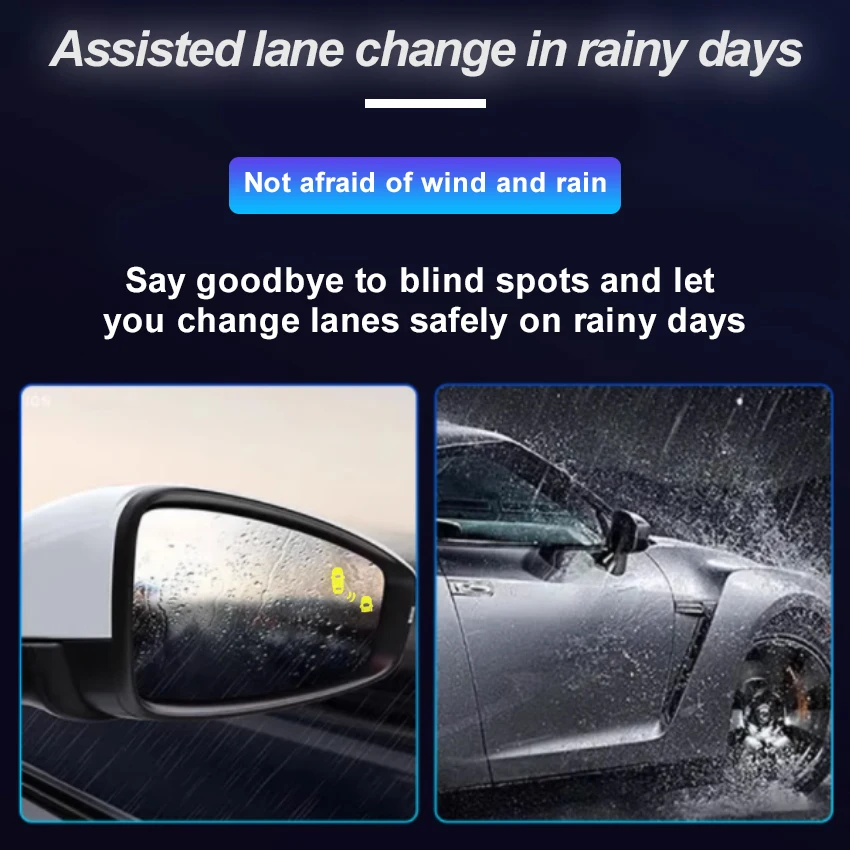 車 BSD BSM BSA 死角スポット警告ドライブミラーリアレーダーマイクロ波検出システム Trumpchi GS8 2017-2024