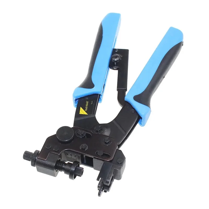 Network Maintenance Tools 0.5-6MM2 Professional Compression Crimping Tools For Crimping F/BNC/RCA/RG 59/RG6 F-Type Cable Pliers