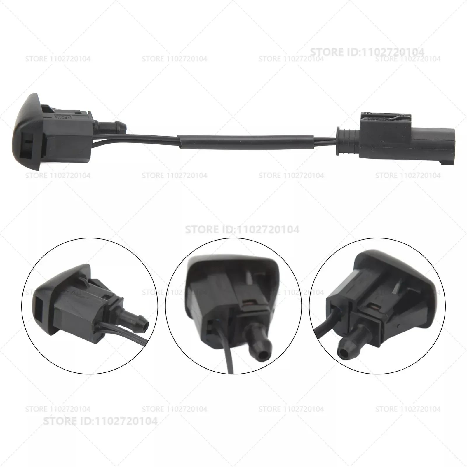 For 2004-2010 BMW 525i/528i/530i/535i/545i/550i/M5 (E60 E61) Windshield Washer Spray Nozzle Jet 61667046060