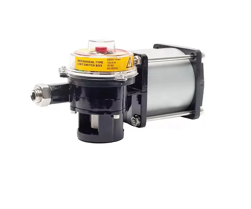 Headpin CP101 Type 2-8bar Spring-Piston Rotary Pneumatic Rotary Actuator for Mud Valve Pneumatic Fittings
