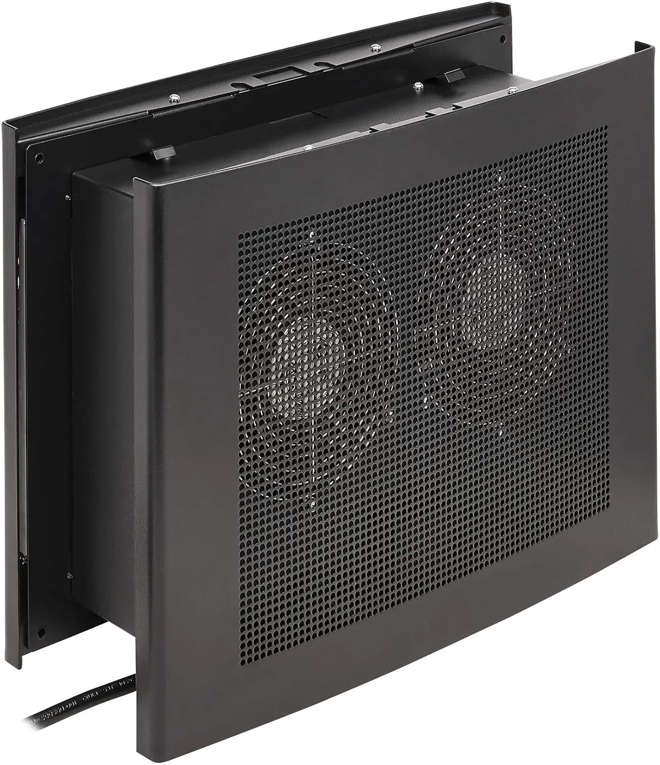 Wiring Closet Exhaust Fan, 475 Cfm, Nema 5-15P Input, Black (Srclosetfan)