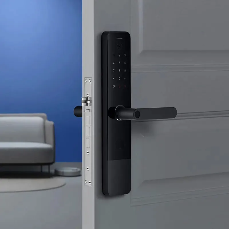 For Xiaomi Smart Door Lock E Fingerprint Bluetooth Homekit Unlock Anti-plug Safety Lock Body Work with Mi Home Apple Homekit APP