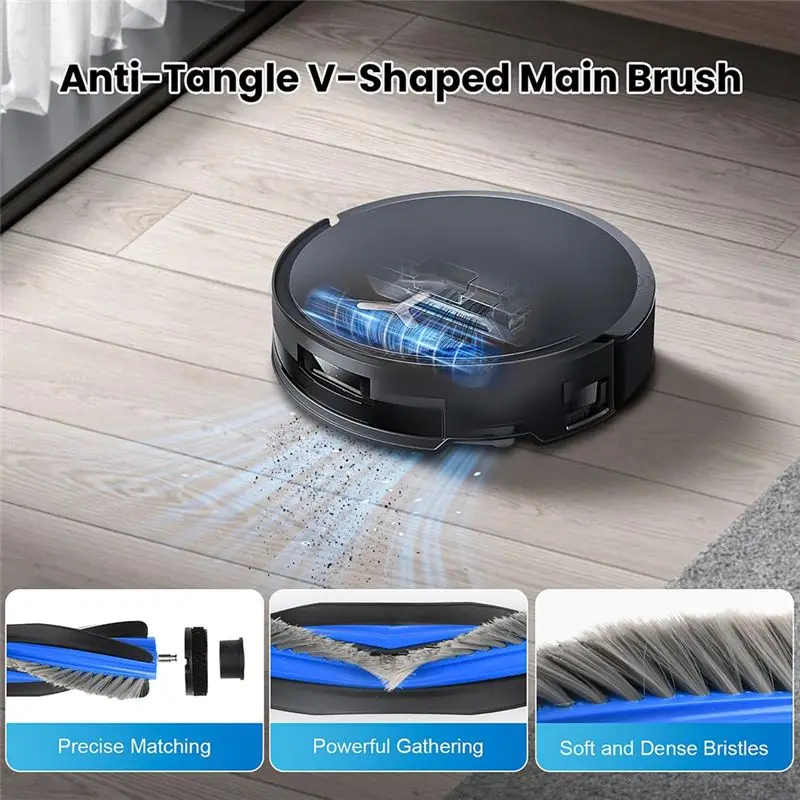 AT19-Main Side Brushes Mop Cloths HEPA Filters Dust Bags For ECOVACS T50 PRO OMNI/T50PRO/T50 OMNI Robot Vacuum Spare Parts