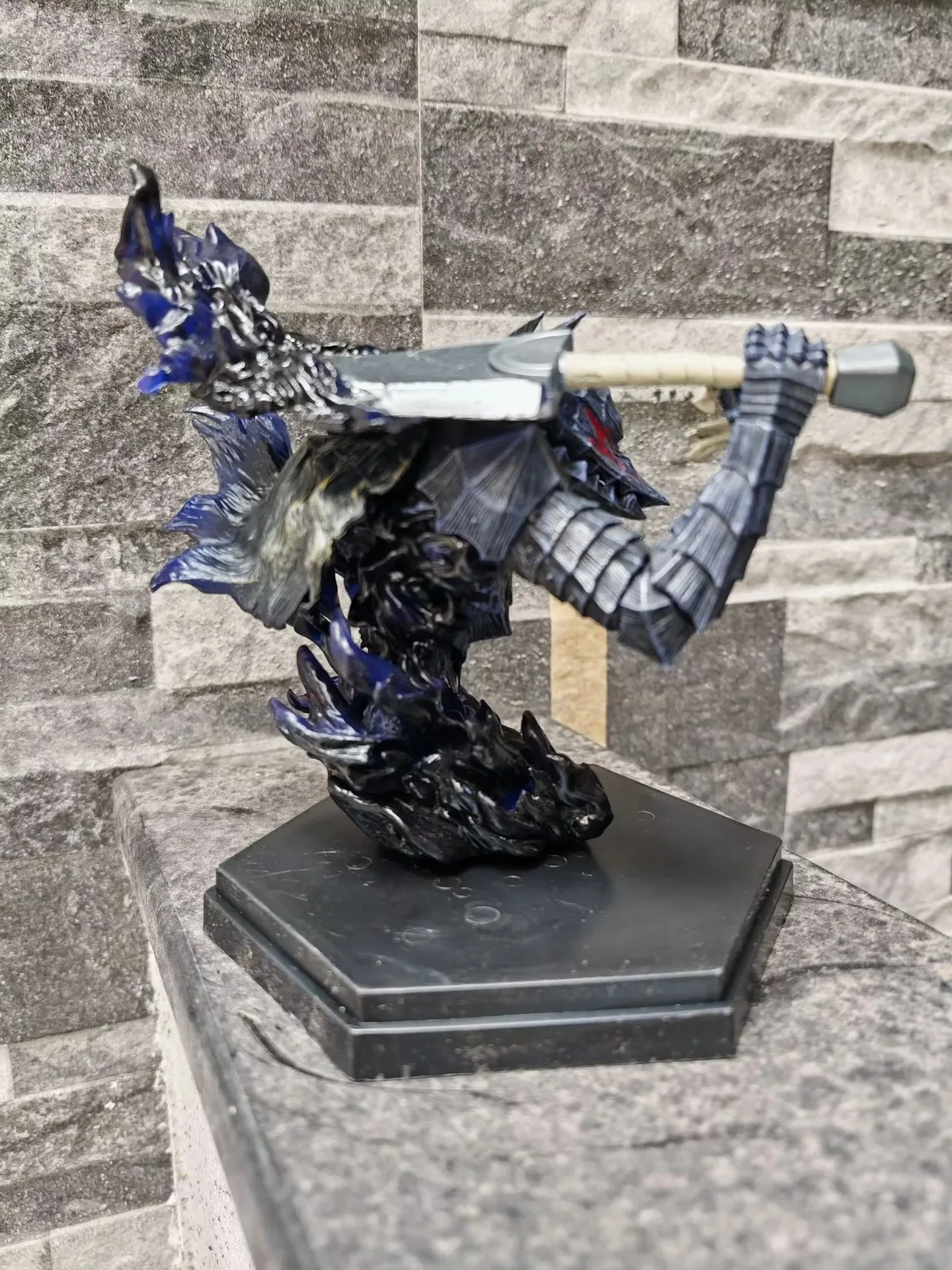 Berserk Guts 23 cm In Rüstung Japanische Klassiker Anime Figur Modell Gk Statue Sammlung Desktop Dekoration Ornament Spielzeug Jungen Geschenke – Detail 10