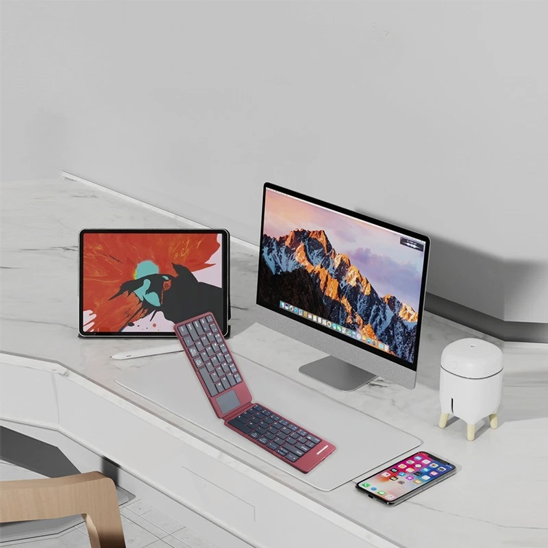 

Портативная карманная клавиатура для планшета и телефона Huawei, плавная клавиатура, мини-соединение Bluetooth, портативный размер для использования на открытом воздухе