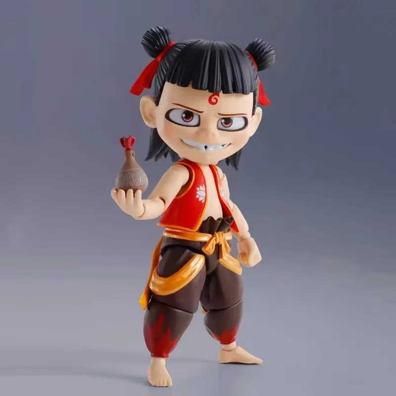 

2025 New Sale Anime Movie Anime Character Nezha Ao Bing Action Figure Handheld Doll Demon Room Decoration Model Birthday Gifts