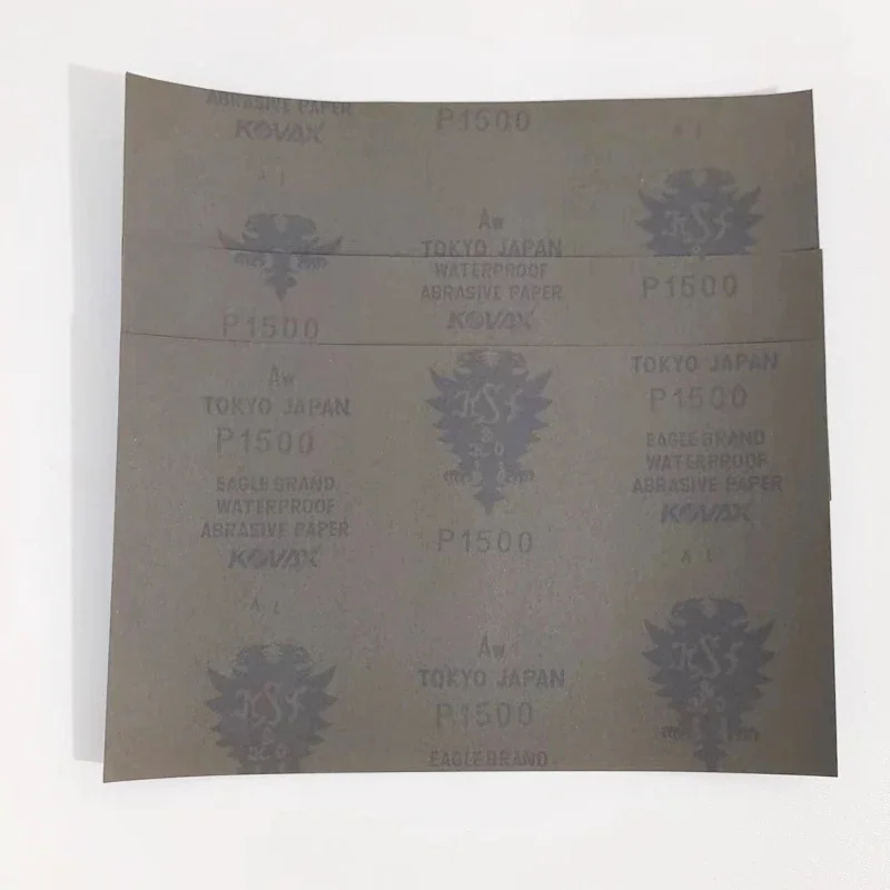 KOVAX-Moule en papier de verre à l'eau, polissage de peinture de voiture, meulage sec et support, sable fin, Japon, P1500, P2000