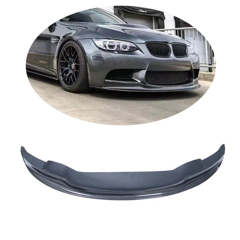 

For E90 E92 E93 M3 2008-2013 Carbon Fiber Front Lip Spoiler AK type