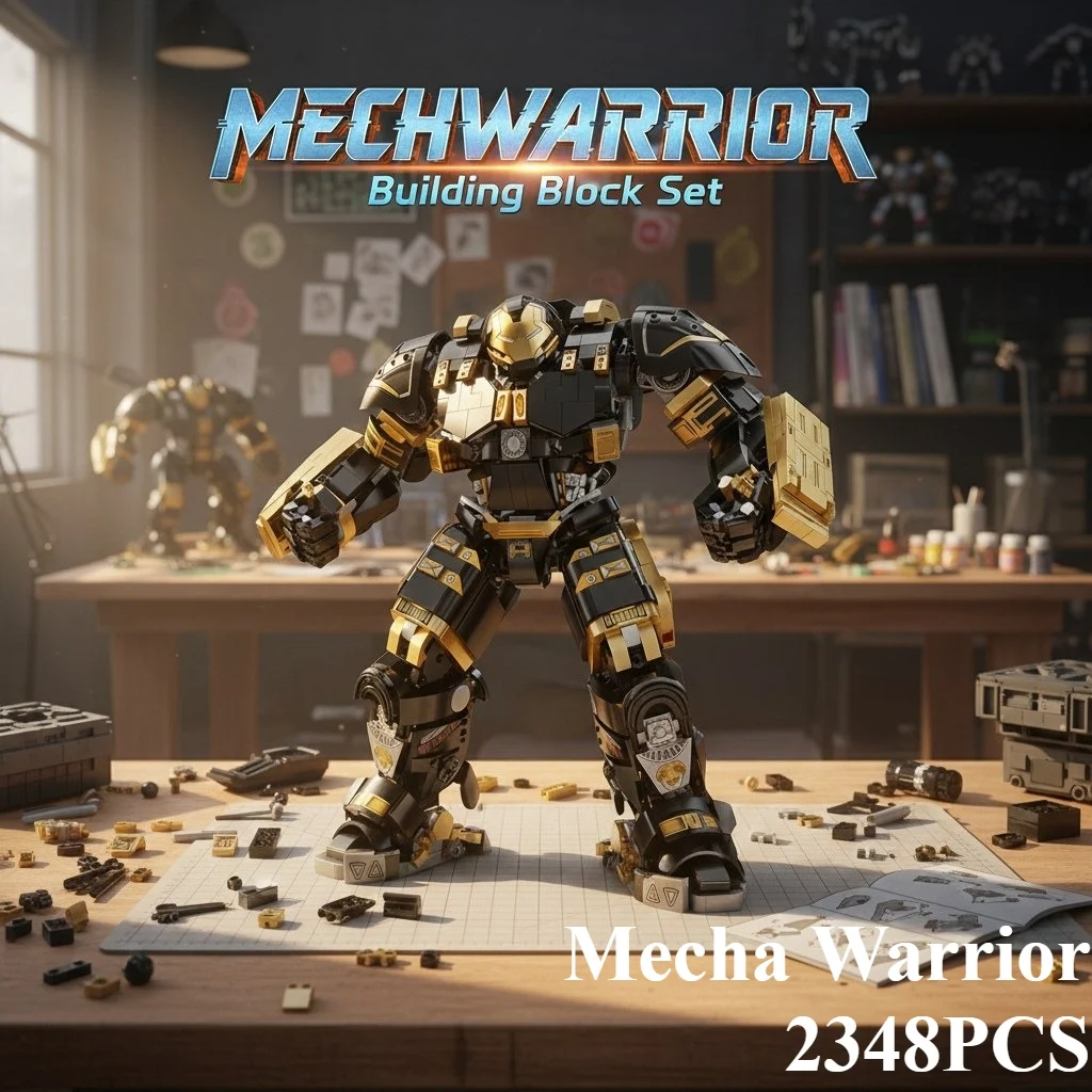 

2348 деталей: Конструктор «Механический воин» — модель городского спортивного автомобиля, коллекционные украшения, кирпичики, игрушки для самостоятельной сборки, подарки