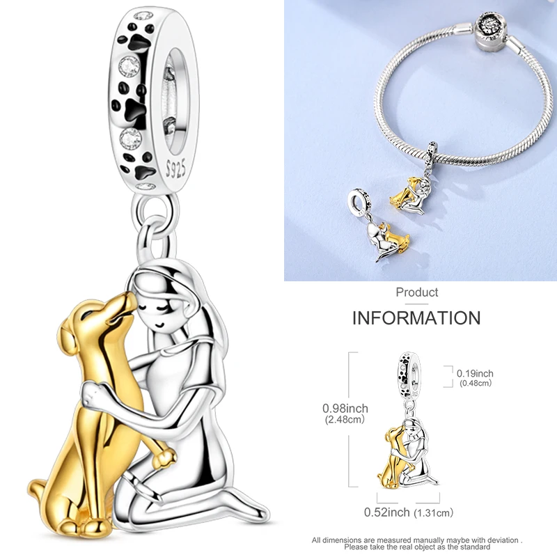 Neuer Russischer Matroschka-Anhänger aus 925 Sterling Silber, Russische Matroschka-Perle, Passend für Armbänder, DIY Damenschmuck Geschenk 2026 – Detail 36