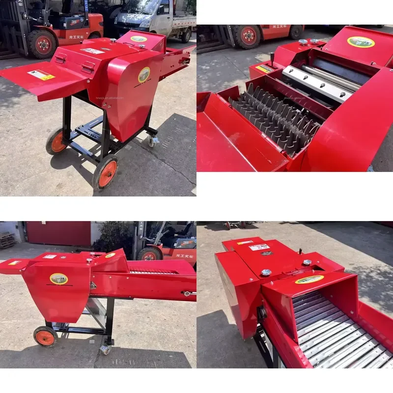 for Horizontal Corn Stalk Shredder Machine High Productivity Metal Grass Cutter Chopper Silage Cutter Agricultural Machinery