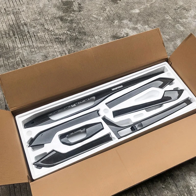 

Carbon Fiber Interior Trim Dashboard Panel for Audi A4L A5 2017-2022 Car Interior Accessories