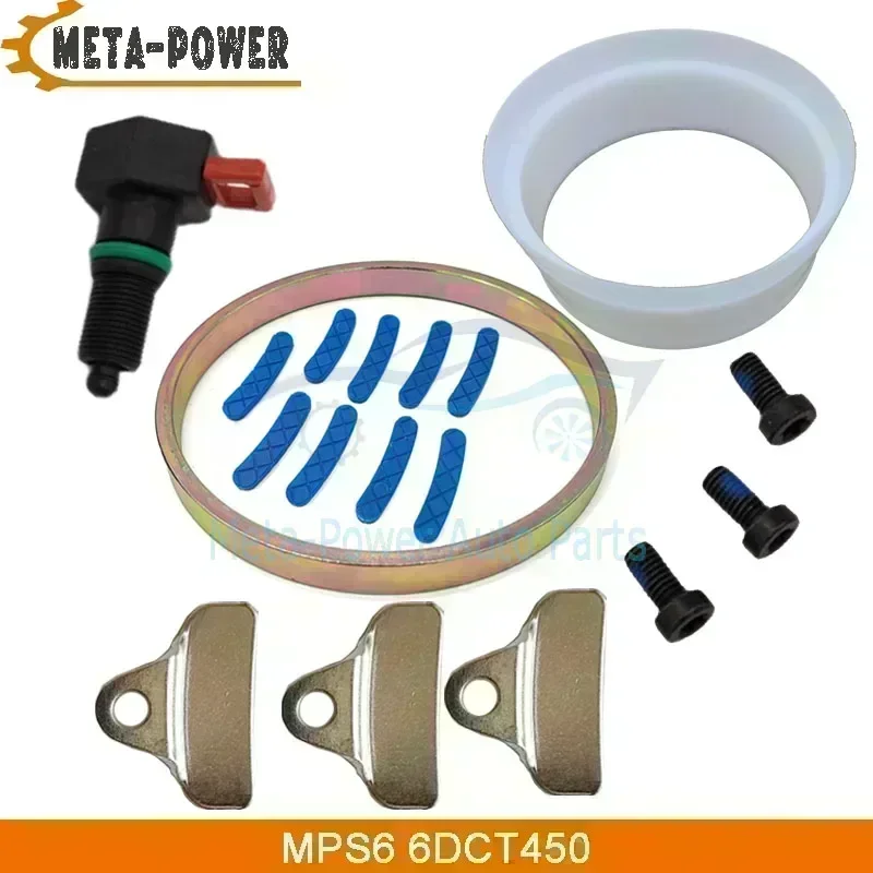 MPS6 6DCT450 Auto Transmission Buffer Block Locating Ring Block Install Tool Screws For Ford Volvo Land Rover Cushion gasket