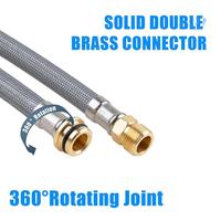 AA81-Kitchen Faucet Parts With Weigt Ball And 3 Connect Adapters Kitchen Faucet Hose Replacement Parts Pull-Down Hose For Sink
