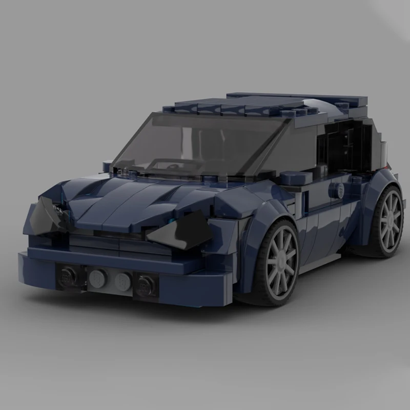 

268 шт. MOC Ford SportKa City Champions супер автомобиль строительные блоки Рождественский подарок декоративные ручная работа DIY идеально подходят для интерьера