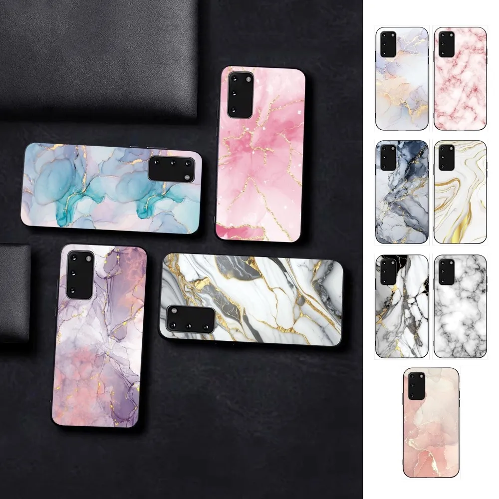 Marble Art Phone Case For Samsung S 9 10 20 21 22 23 30 23plus lite Ultra FE S10lite Fundas