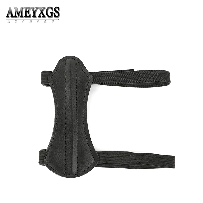 Arm Guard Archery Protective Gear Traditional Bow Protecting Arm Recurve Bow Target Shooting Armguard Protector Adjustable Strap