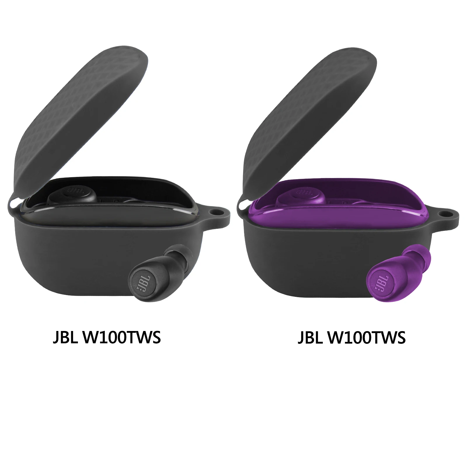 Geekria Silicone Case Cover Compatible with JBL Wave 100TWS, VIBE 100 TWS True Wireless Earbuds, Earphones Skin Cover