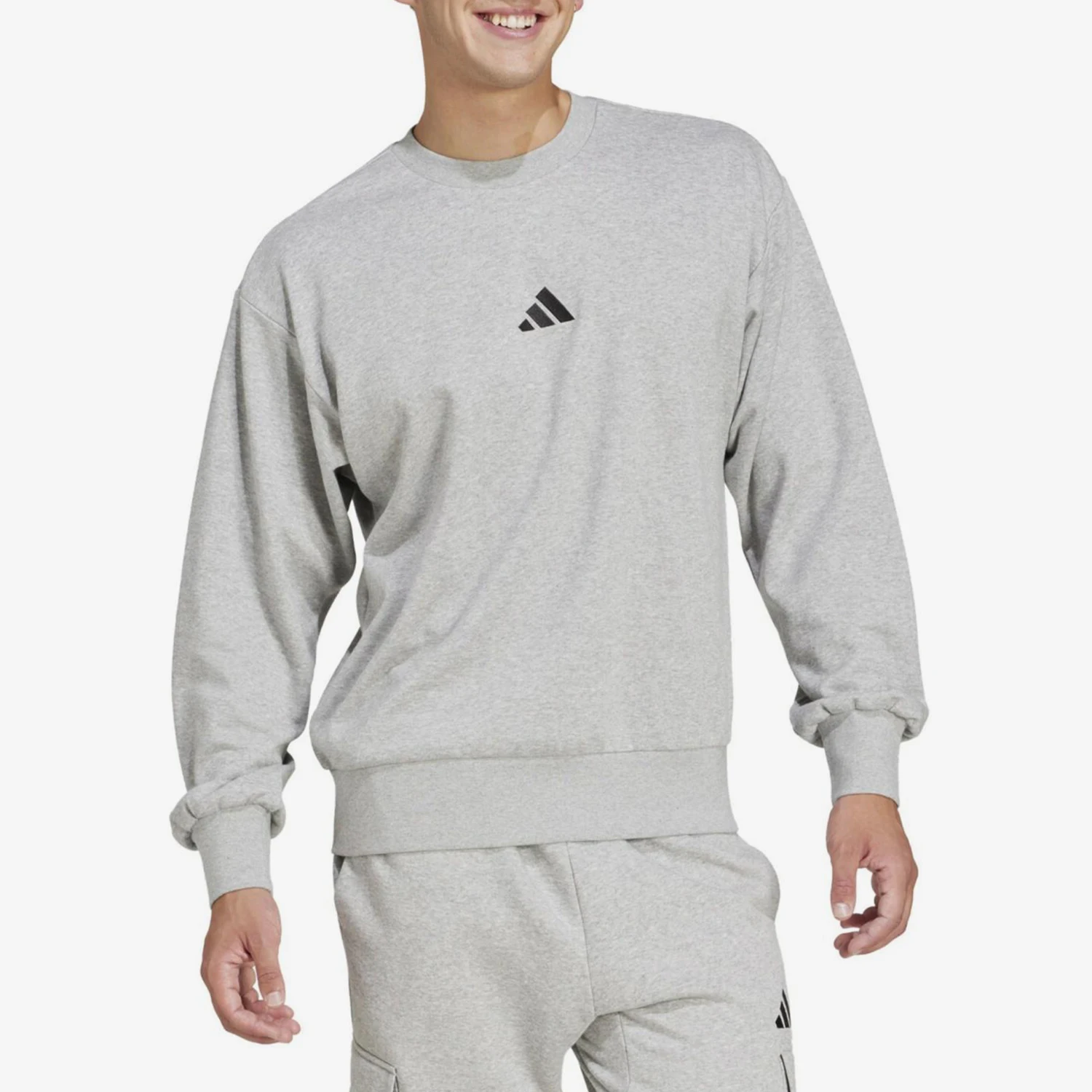 

Adidas Originals Men's Spring New Knitted Warm Casual Sweatshirt JE3828