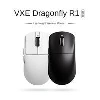 VXE Dragonfly R1 Pro Sensor ratón inalámbrico nórdico Paw3395 52840 2khz velocidad inteligente X bajo retardo Oficina Gamer Pc Gaming Mouse