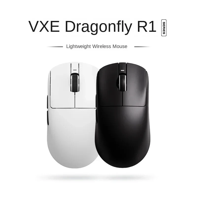 VXE Dragonfly R1 Pro  Sensor Wireless Mouse Nordic Paw3395 52840 2khz Smart Speed X Low Delay Office Gamer Pc Gaming Mouse