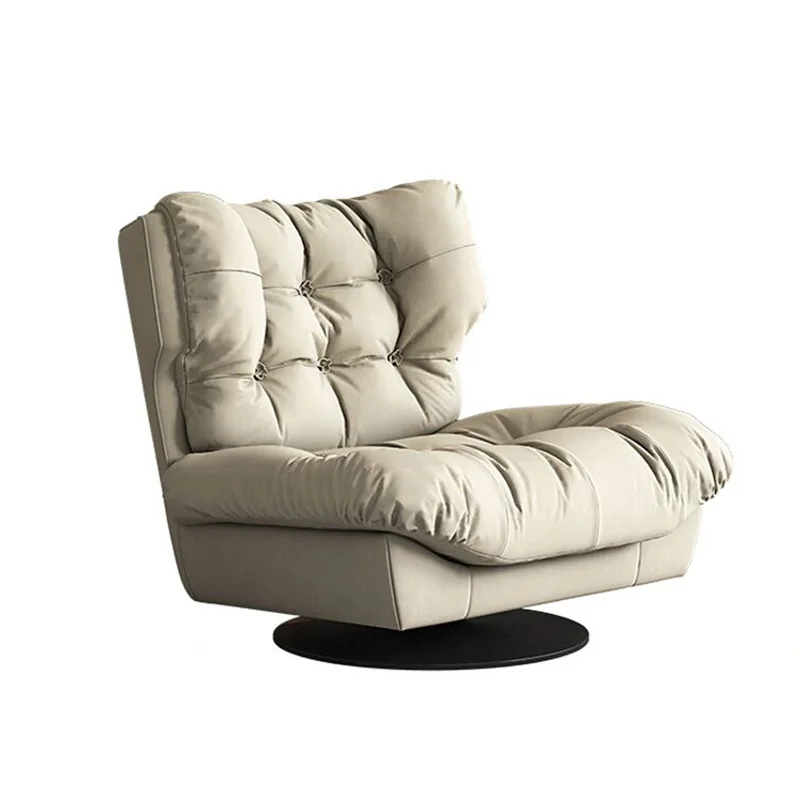 Single creative rotating leisure sofa chair