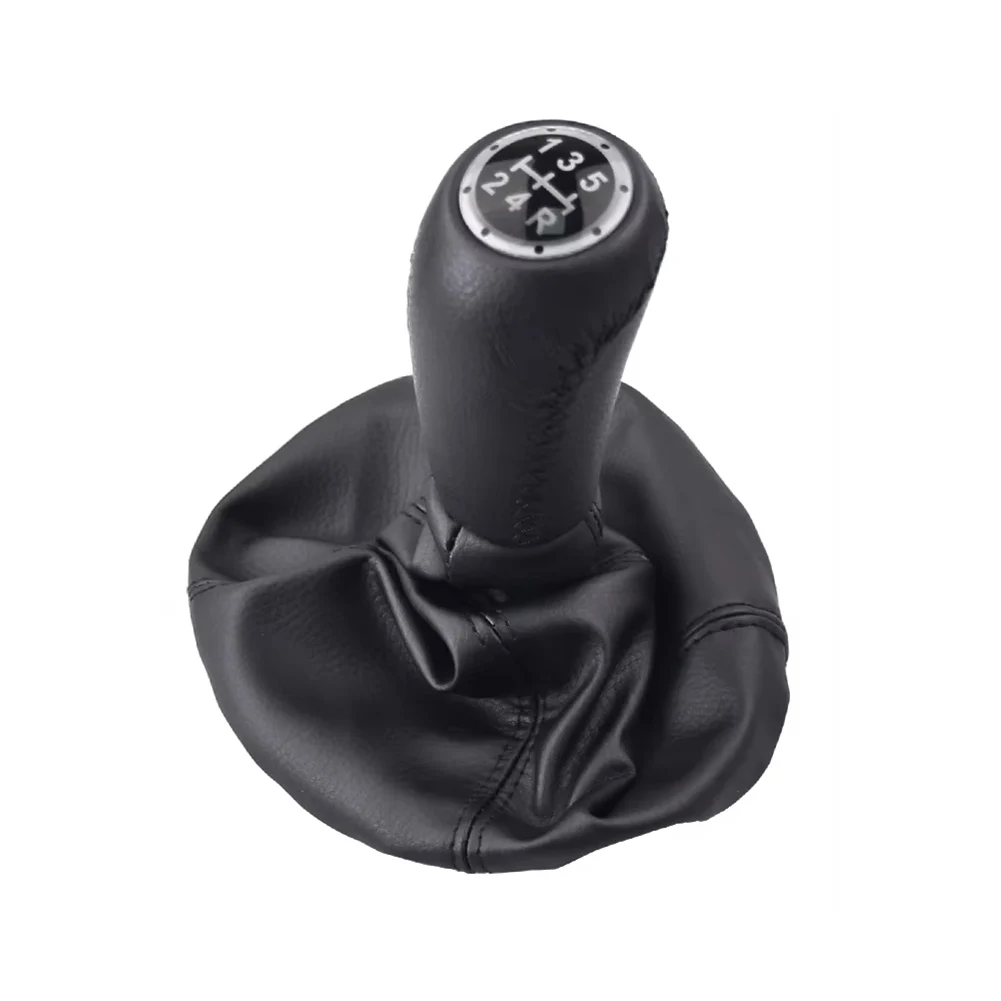 

Car Interior Accessory Manual Transmission Shift Knob Automobile Parts Elegant Knob Design PU Leather Material