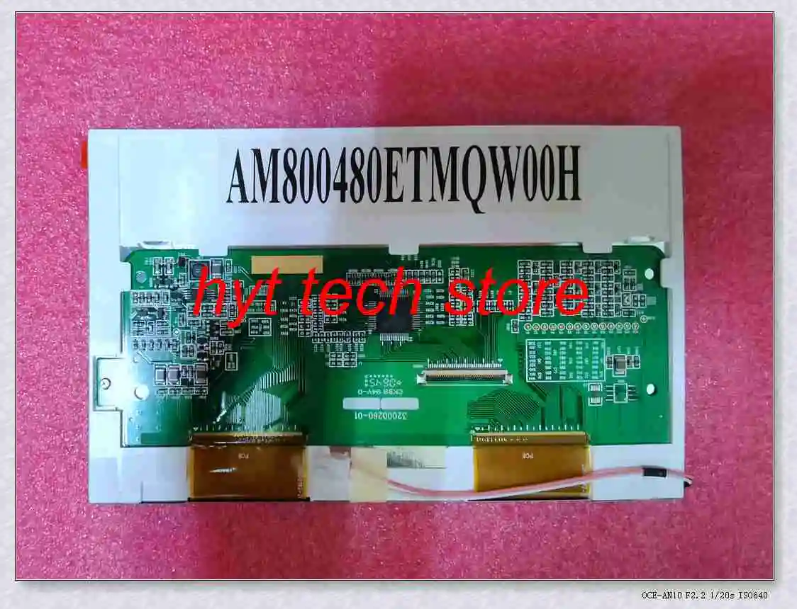 100% اختبار AM800480E4TMQW00H AM800480ETMQW00H الأصلي 7.0 بوصة كريستال اللون LCD لوحة