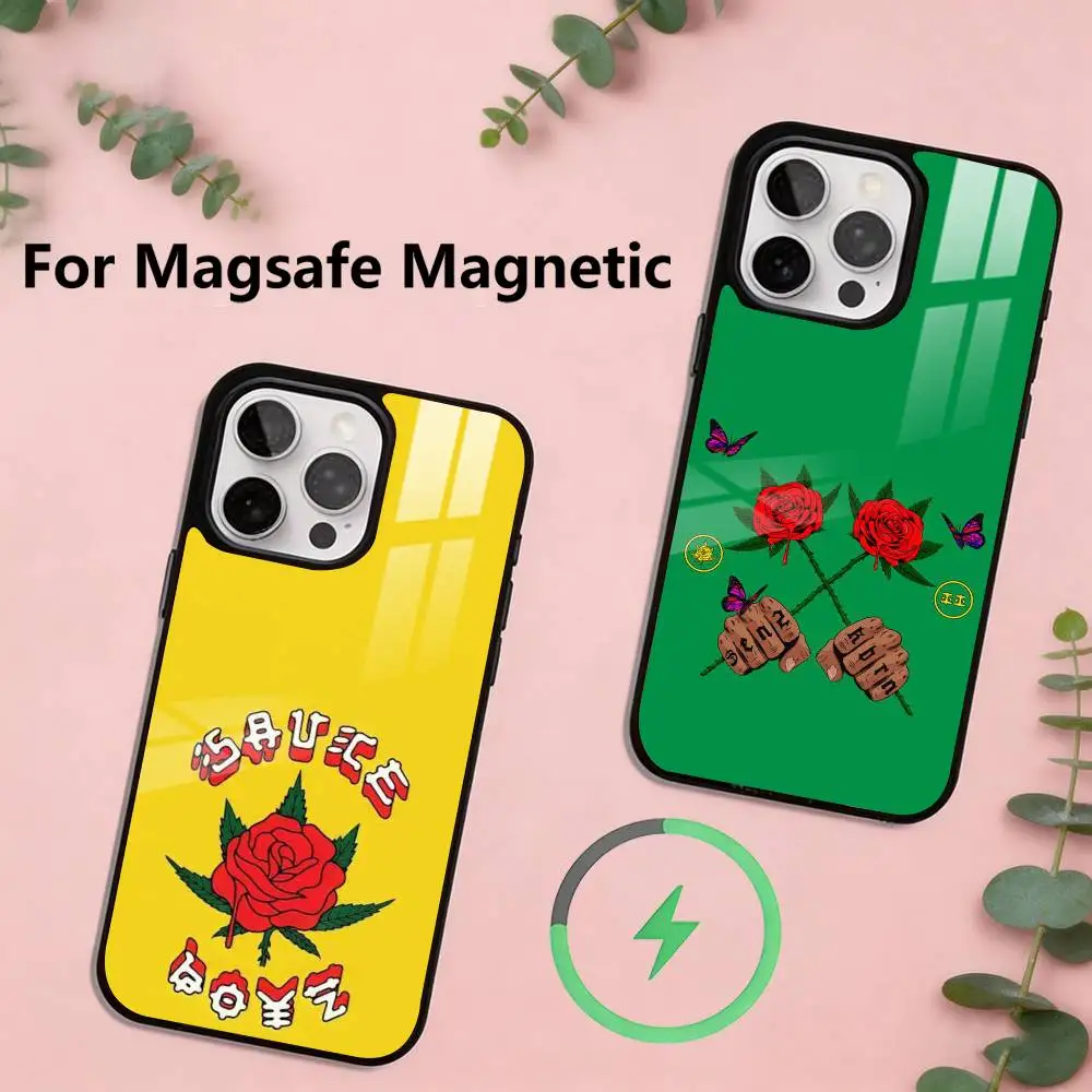 

E-Eladio Carrion album Sauce Boyz Phone Case For iPhone17,16,15,14,13,12,11 Plus,Pro Magnetic with Magsafe Wireless Charging