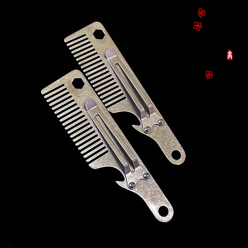 Titanium Alloy Tactical Small Comb