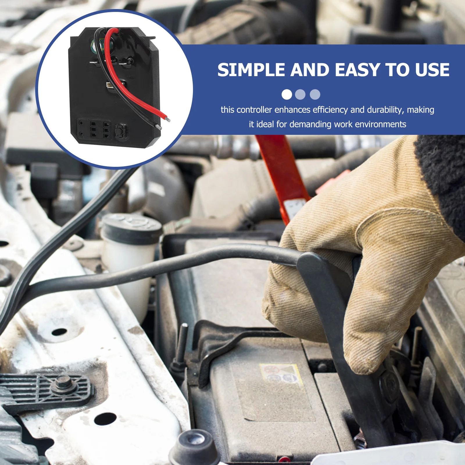 

Electric Wrench Controller Board Brushless Motor Driver 30A High Power Circuit Precise Torque Adjustment Compatible Electric