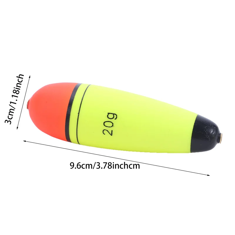 4 Stück 10g-120g Schaum-Angelposen, schwimmfähige EVA-Elastik-Bojen, Angelposen für Felsenangeln, Flotador Peche Boia Tackle – Detail 14