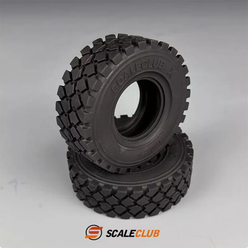 Scaleclub-rcモデルのトラックおよびトレーラータイヤ,直径1/14, 95mm,タミヤトラクター用ミリタリートラックタイヤ,arocs fh16部品