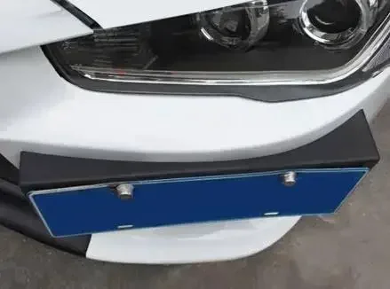 1 Piece Front Bumper Side License Plate Frame for Lancer CX CY CZ 6430A188 Base Holder Bracket for Lancer GT EVO X 2008-2020